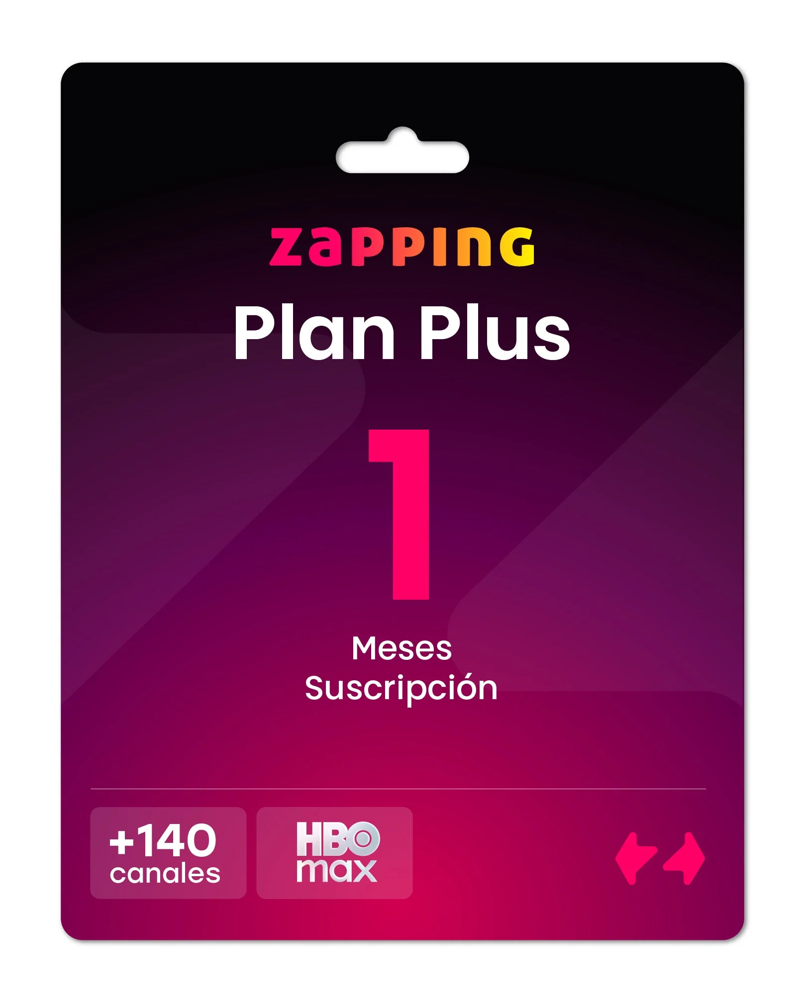 ZAPPIN PLUS CODIGO PREPAGO+DISNEY